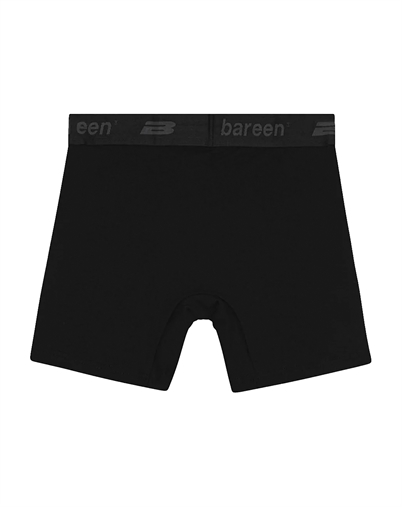 Bareen - B-logo Cotton Boxers - Black